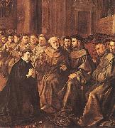 HERRERA, Francisco de, the Elder St Bonaventure Joins the Franciscan Order g China oil painting reproduction